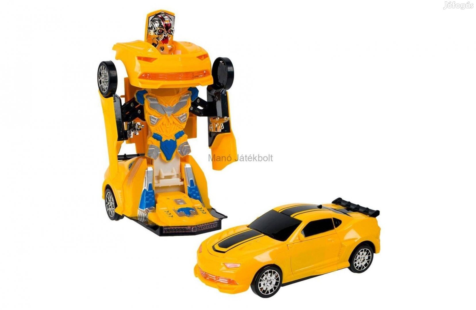 Transformers sárga fényekkel és mozgással
