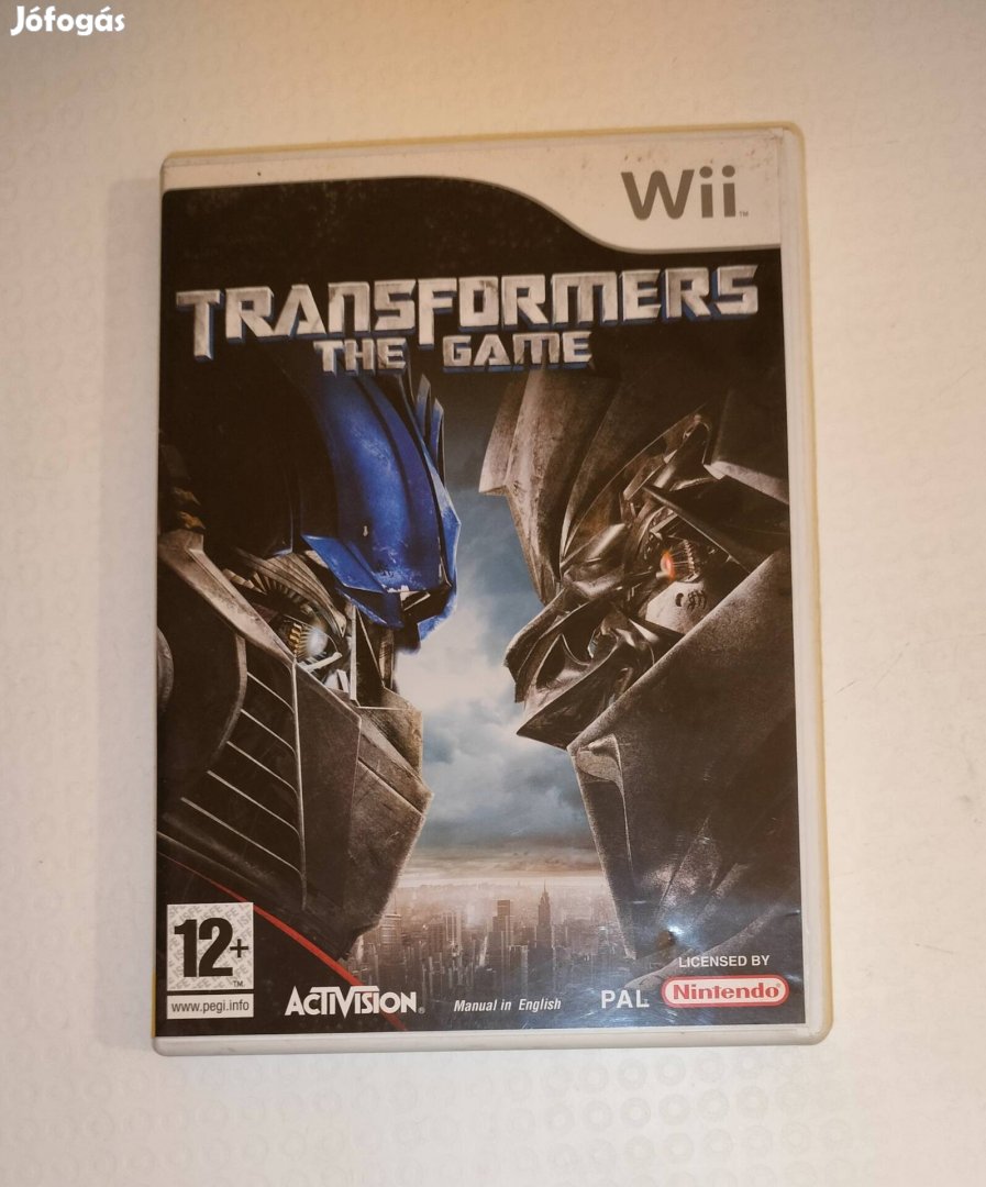 Transformers the game Nintendo Wii játék 