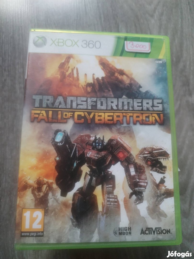 Transformers xbox 360 játék 