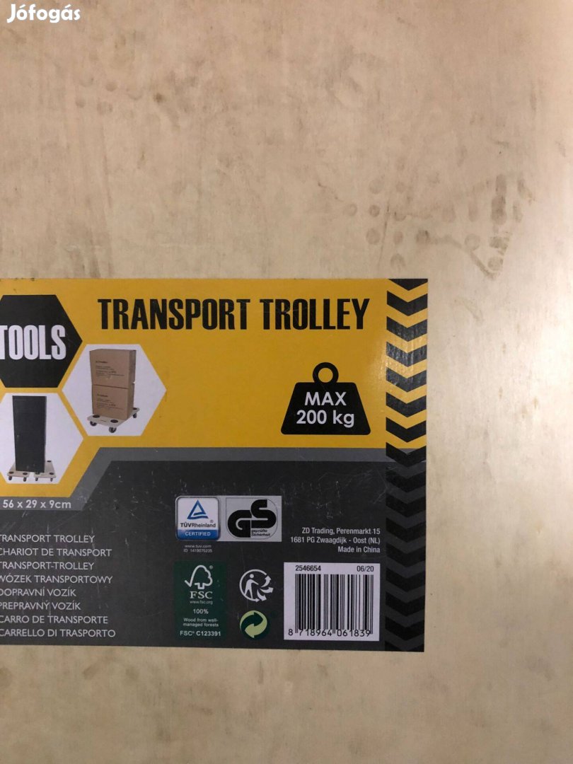 Transport trolley max 200 kg / szállító kocsi max 200 kg