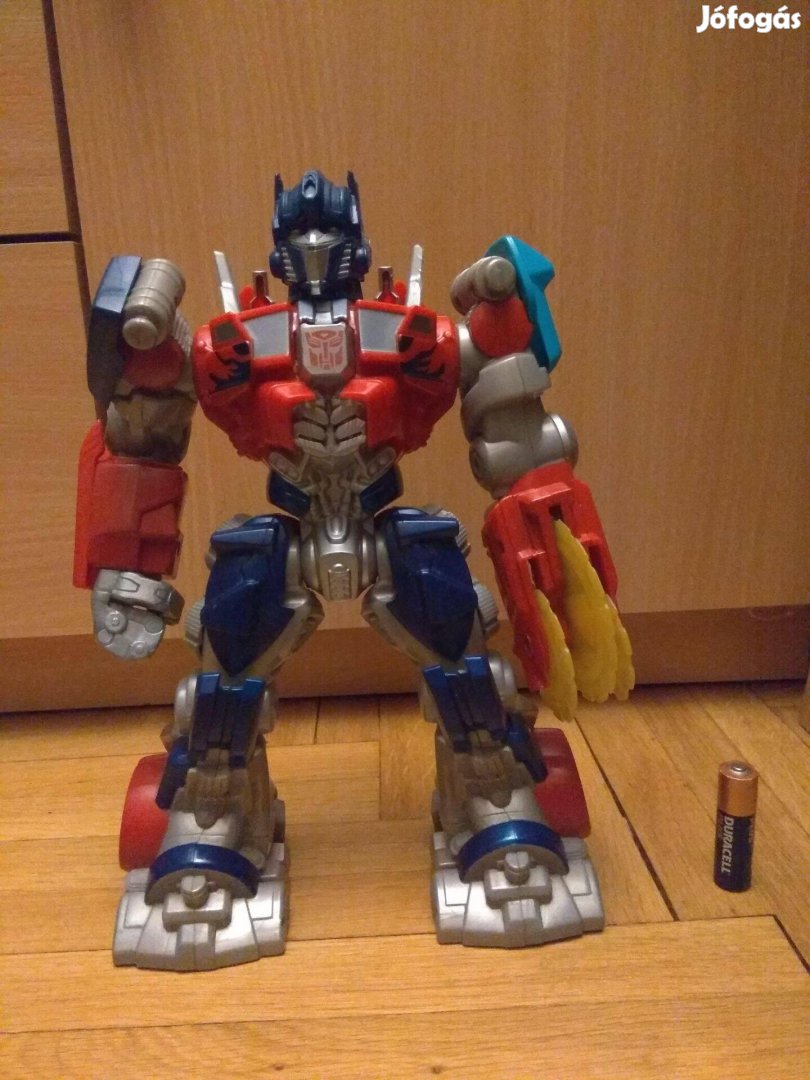 Transzformersz Optimus Prime beszél hangot 30 cm