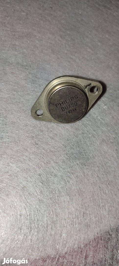 Tranzisztor BUX80 400 V 10 A 100 W NPN Eladó