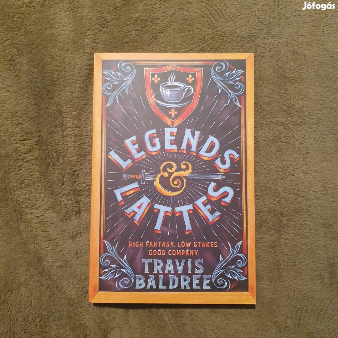 Travis Baldree: Legends & Lattes könyv