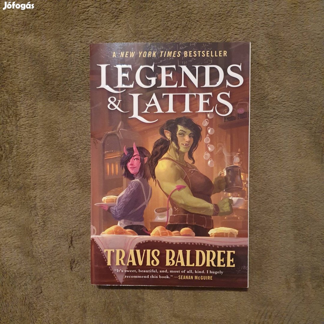 Travis Baldree: Legends & Lattes könyvek