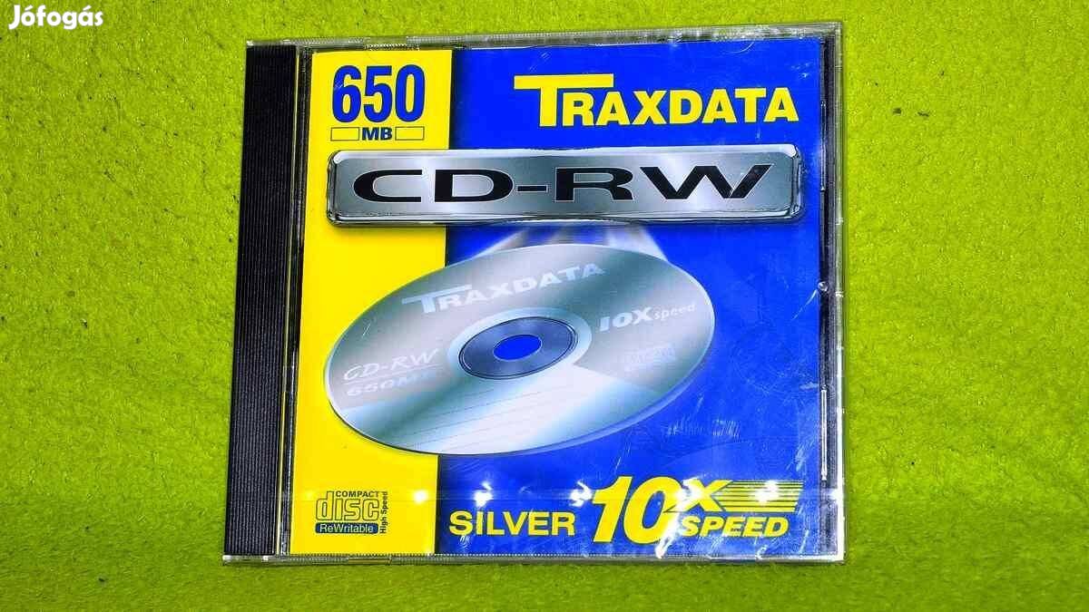 Traxdata CD-RW 3cd lemez új együtt
