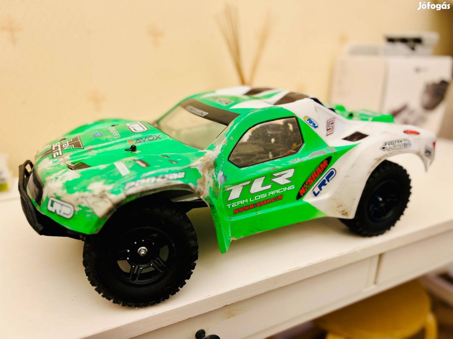 Traxxas Slash 2WD Ezrun Max10 Bl szettel, szép állapotú, + kasztnival+