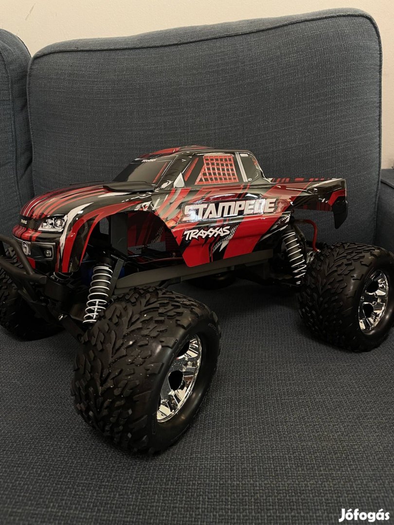 Traxxas stampede piros 1/10 rc autó