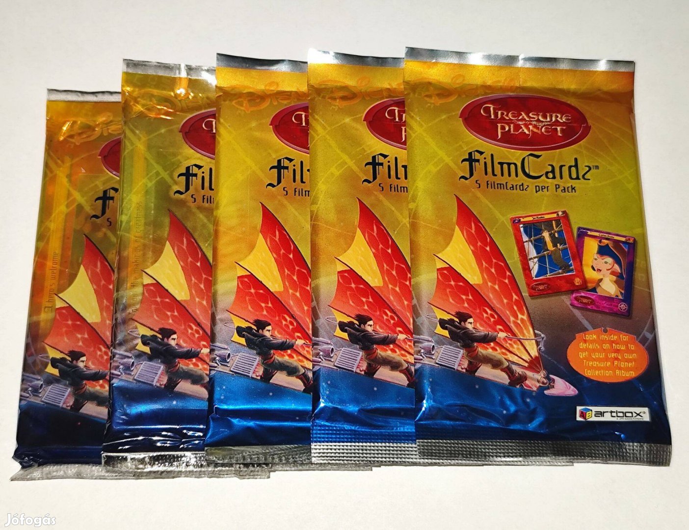 Treasure Planet Filmcardz bontatlan kártya csomagok Artbox