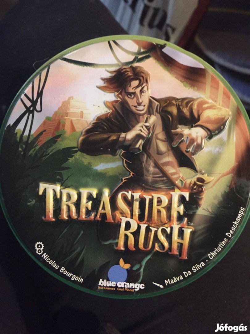 Treasure rush kjncsvadászat kártya
