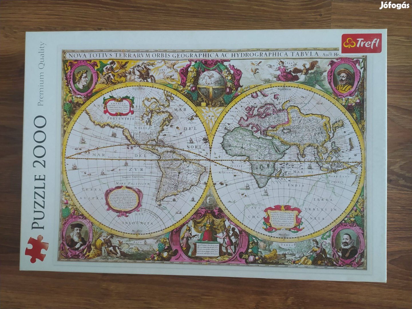 Trefl A világ történelmi térképe (1630) 2000 db-os puzzle
