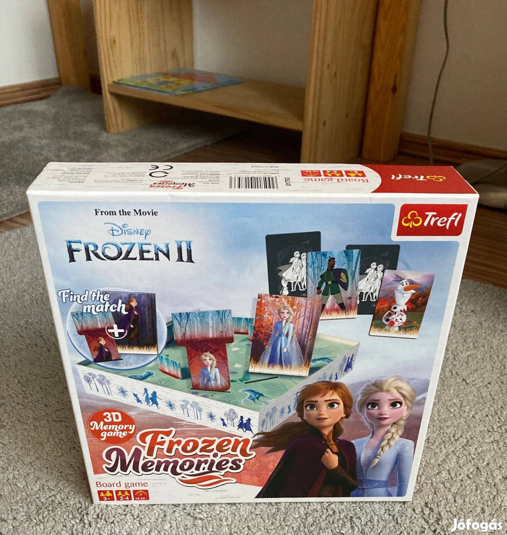 Trefl Disney Frozen II Jégvarázs 2 3D memóriajáték szállítással is