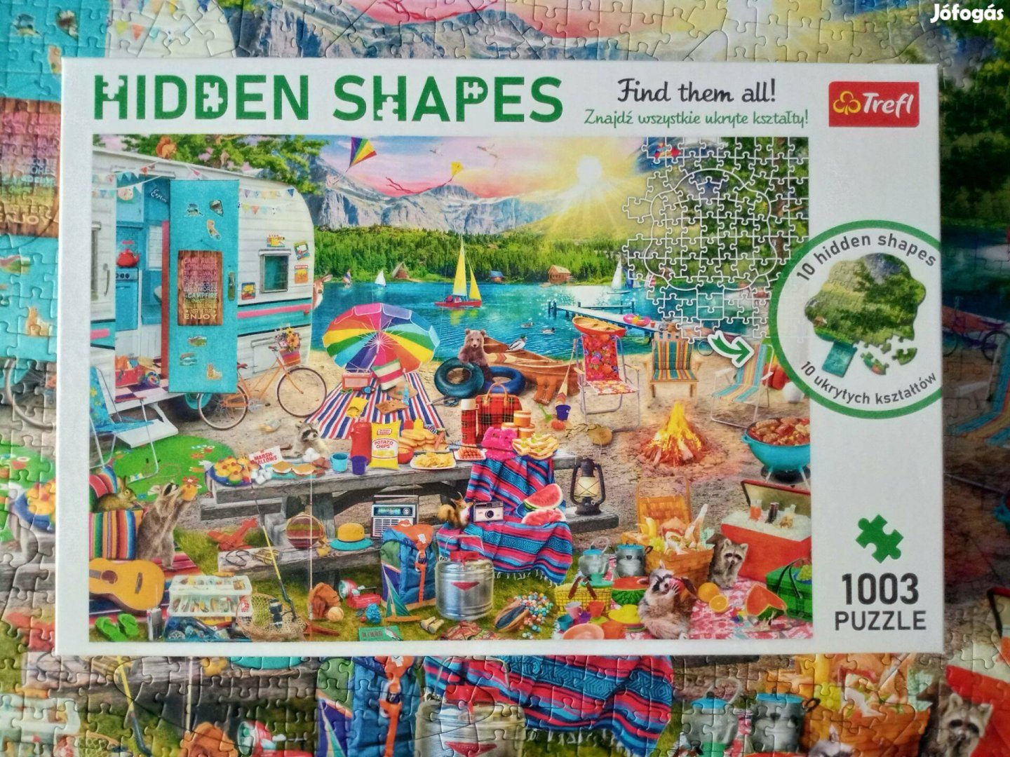 Trefl Hidden Shapes (Utazás) 1000 (1003) darabos puzzle / kirakó