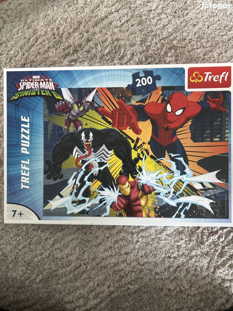 Trefl Marvel Pókember összecsapás 200 db-os  puzzle