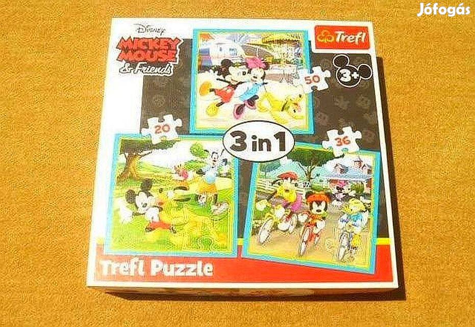 Trefl Puzzle - Mickey és barátai - 20-30-56 db-os