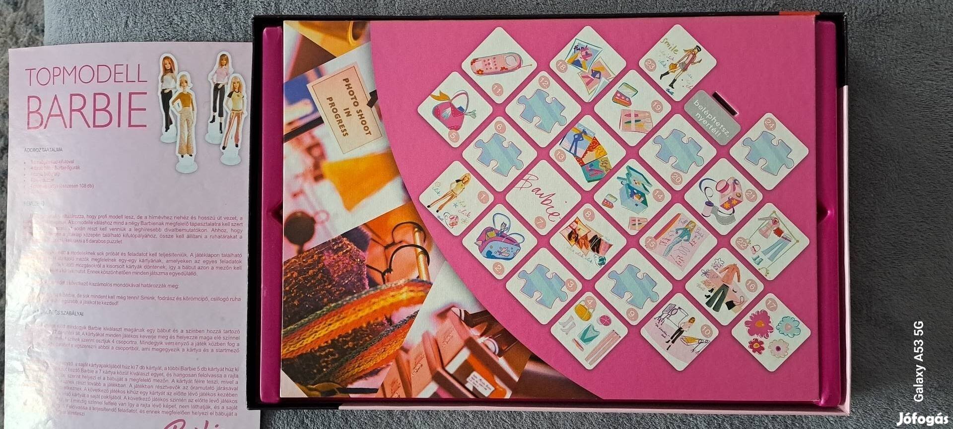 Trefl-Topmodell Barbie társasjáték