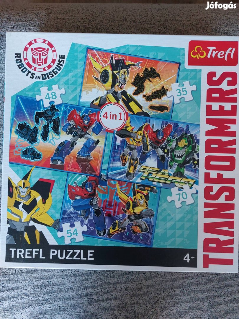 Trefl Transformers 4 in 1 puzzle