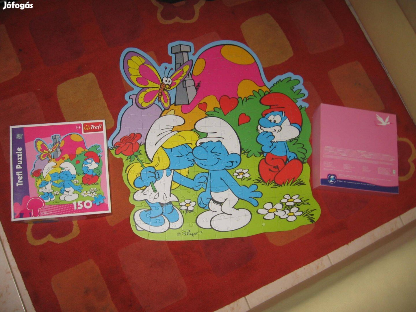 Trefl - Hupikéktörpikék 150 db-os puzzle kirakó