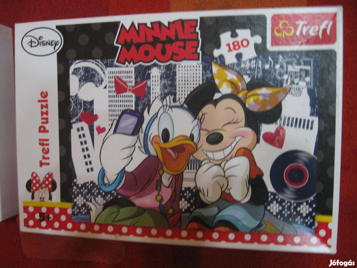 Trefl - Minnie Mouse egeres 180 db-os puzzle / kirakó