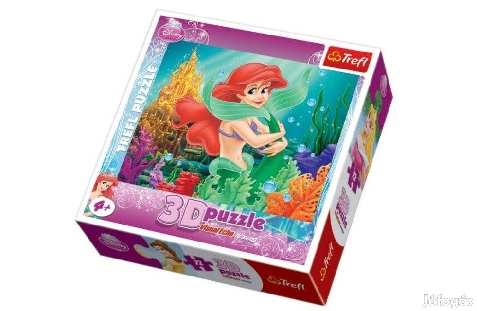 Trefl holografikus puzzle, Disney Ariel A kis hableány, 72 darabos