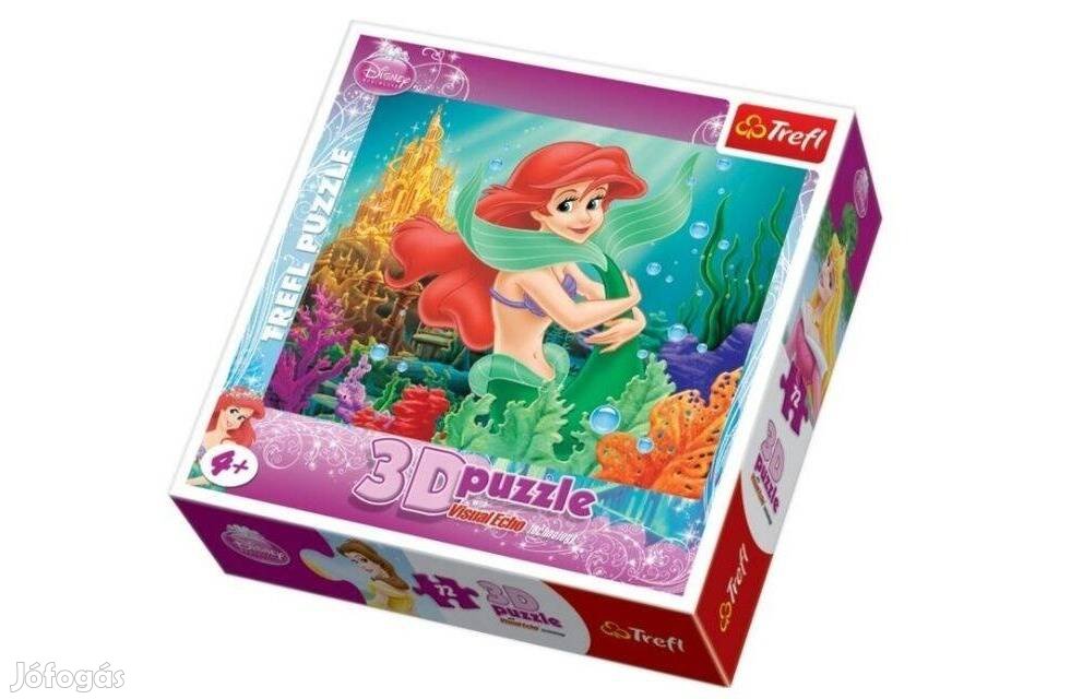 Trefl holografikus puzzle, Disney Ariel A kis hableány, 72 darabos