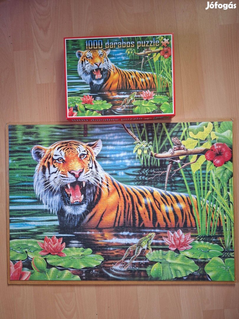 Trefl tigris puzzle 1000db eladó