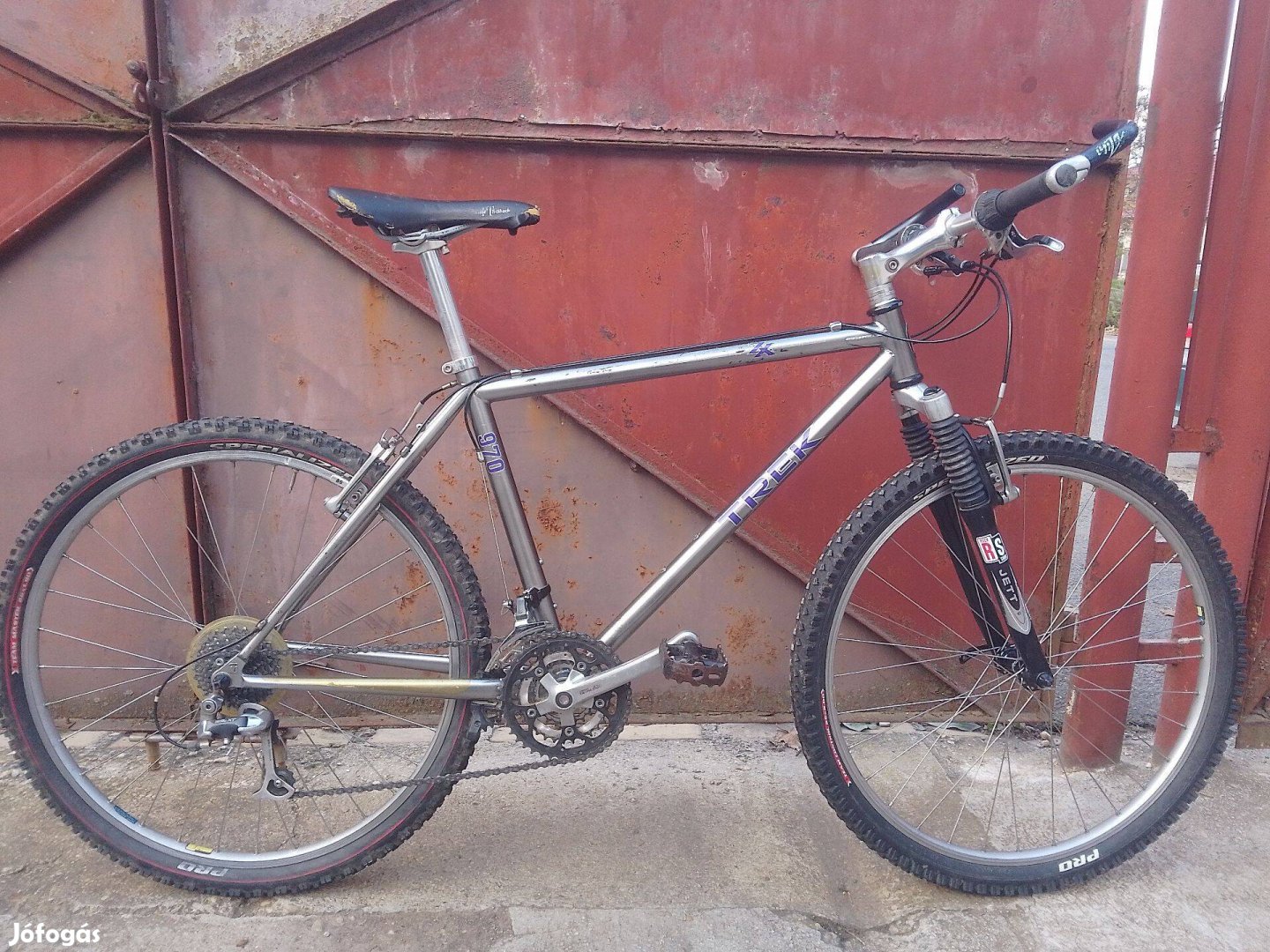 Trek 970 rock Shox xt acél mtb eladó