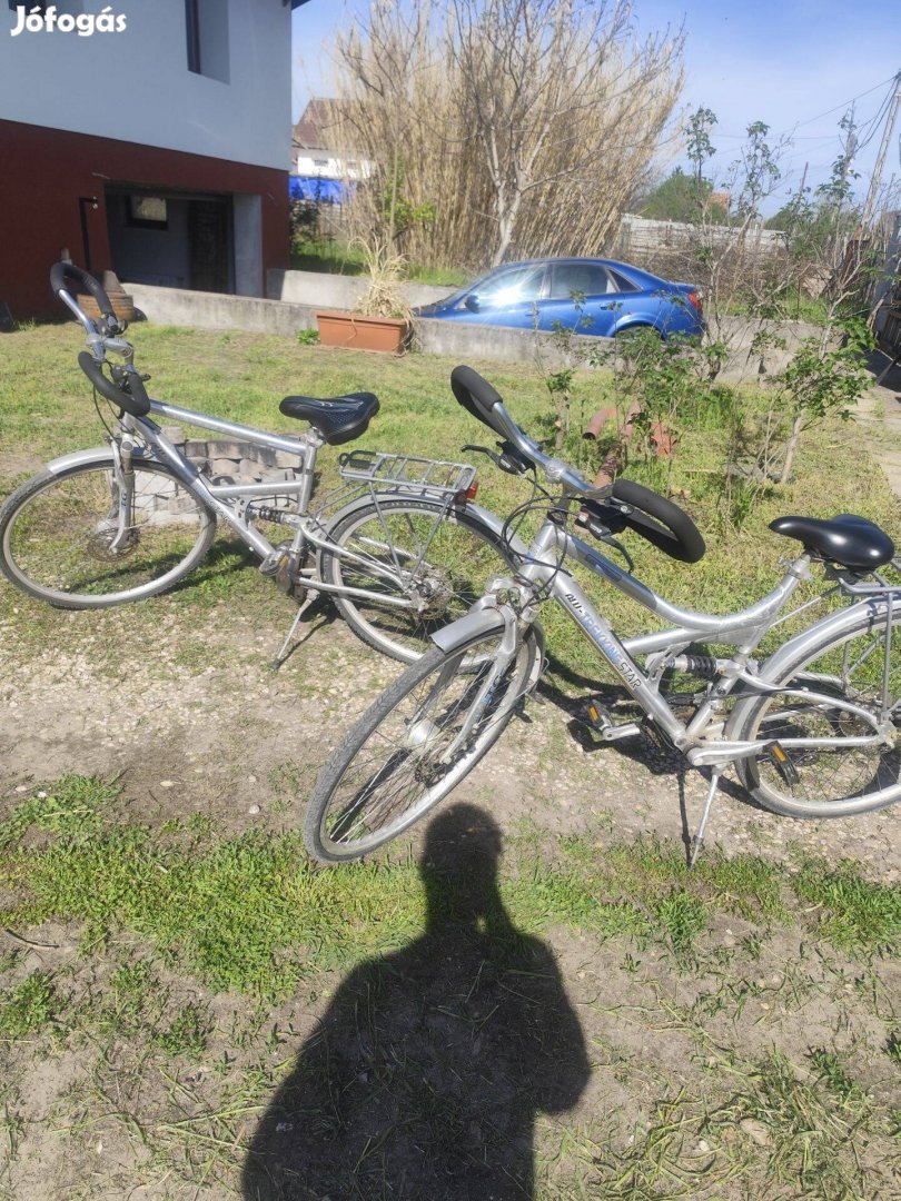 Trekking bicikli kerékpár alu vázas