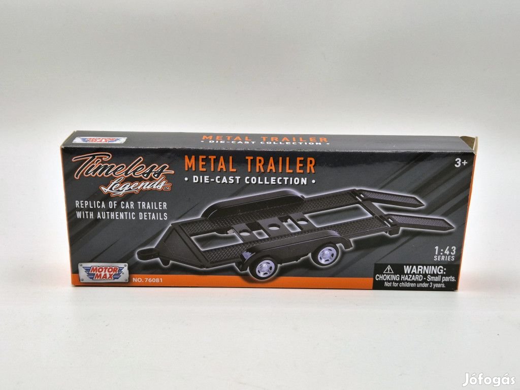 Tréler/Trailer -  Motor Max - 1:43