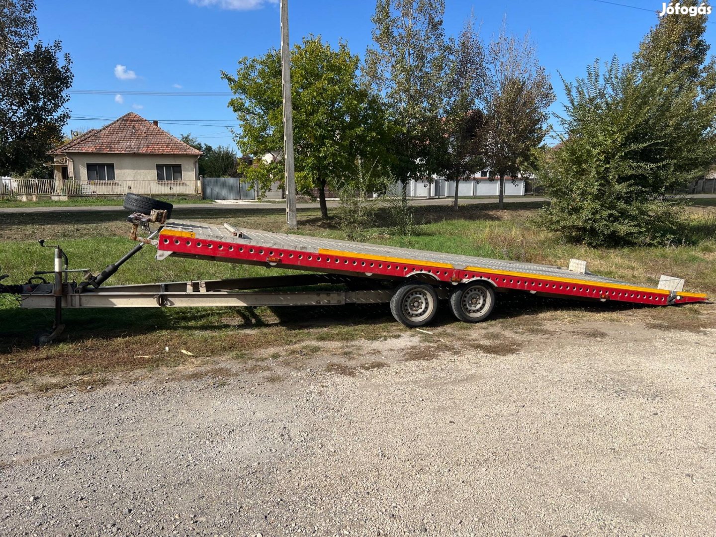 Tréler eladó! 3500 kg