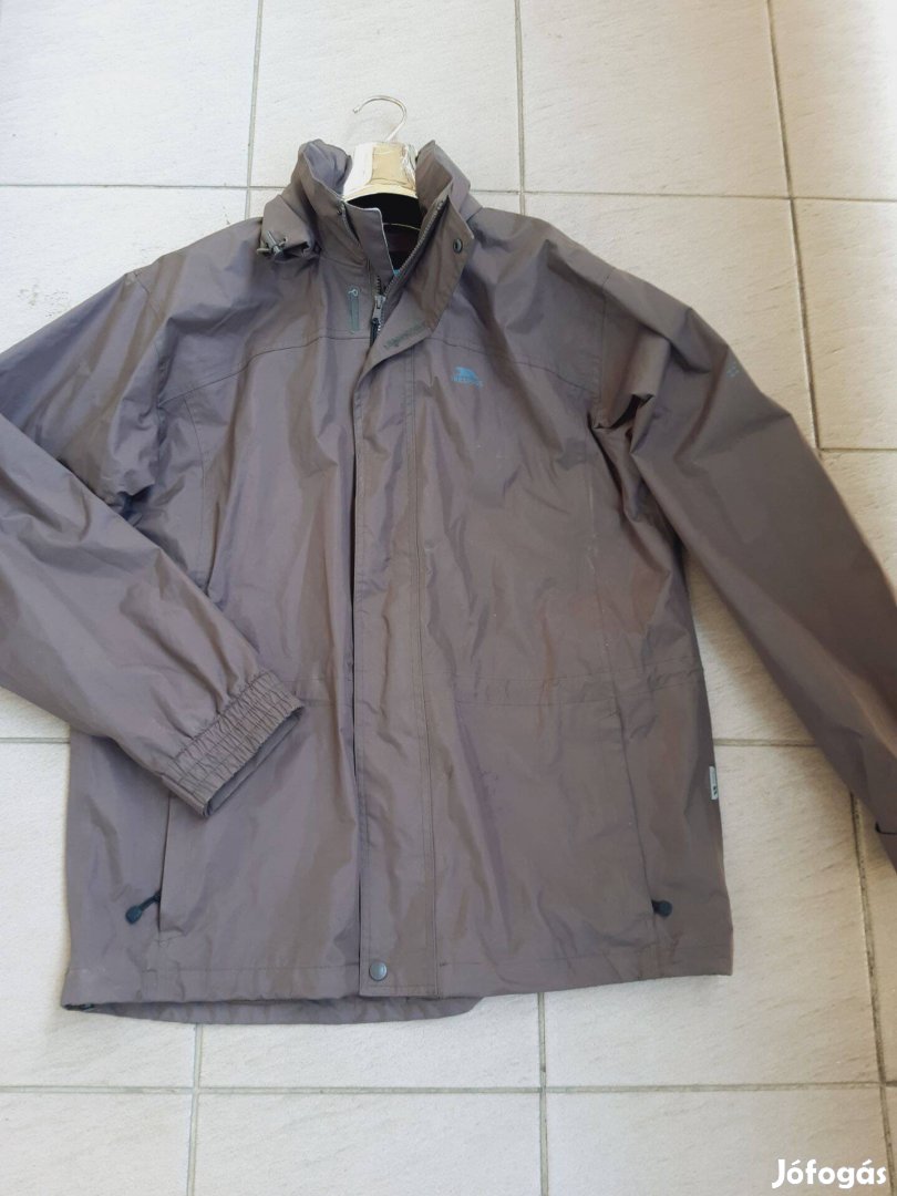 Trespass L-es khakizöld átmeneti férfi kabát (bolti ár:26 000ft