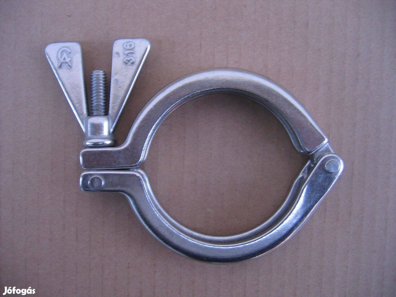 Tri-Clamp rozsdamentes bilincsek 2.5 Tri Clamp bilincs