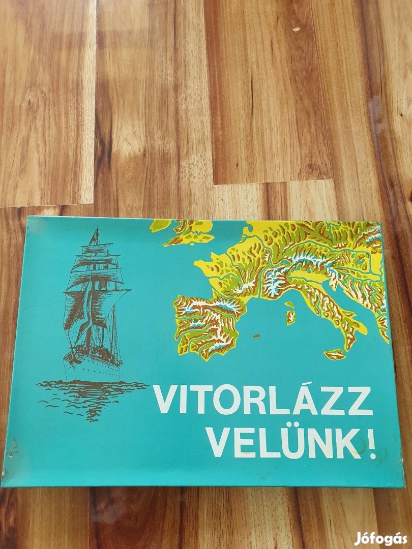 Triál Vitorlázz Velünk társasjáték, hibátlan 