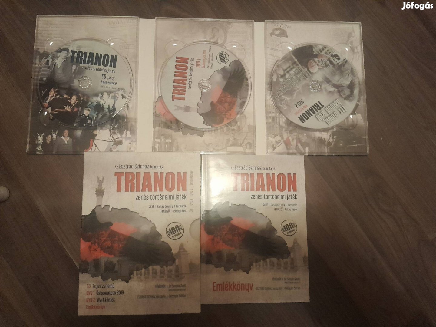 Trianon 3 részes Zenés DVD Film 