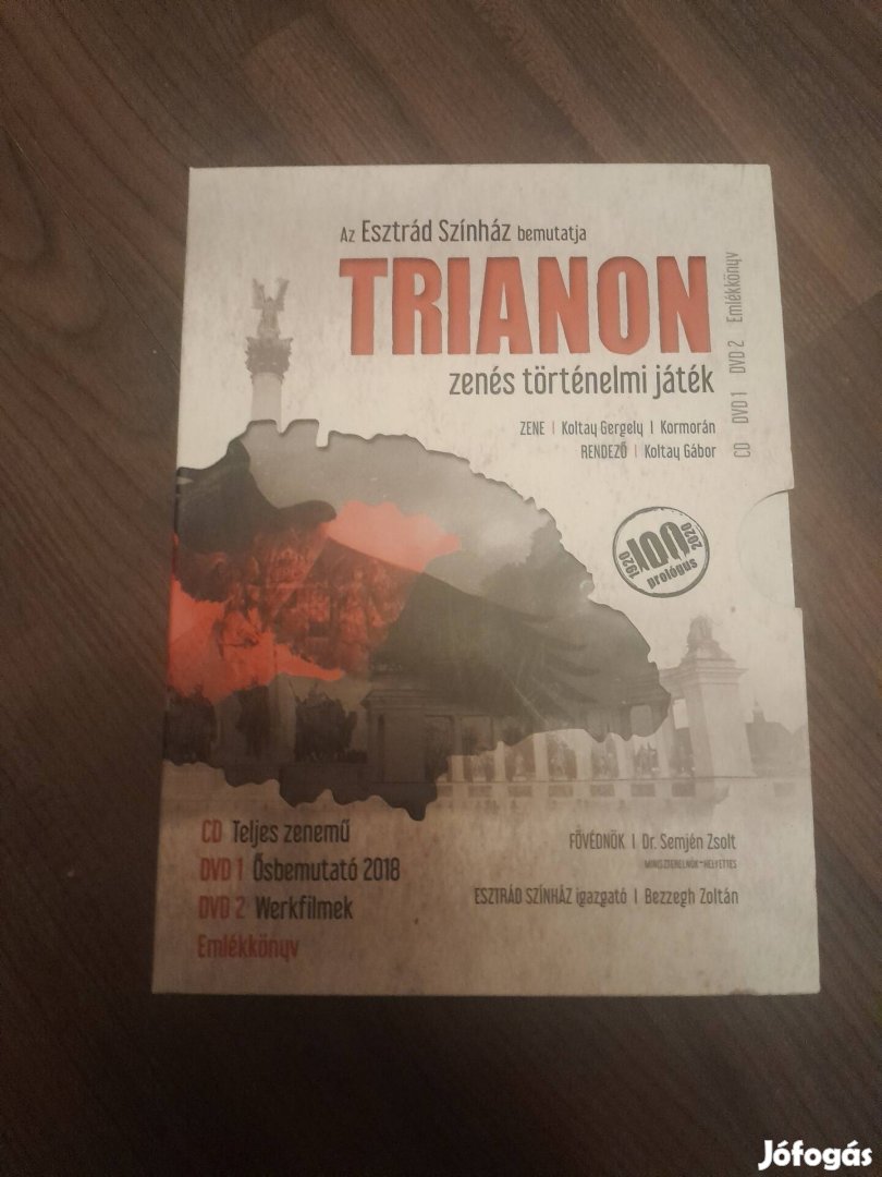Trianon zenés DVD film