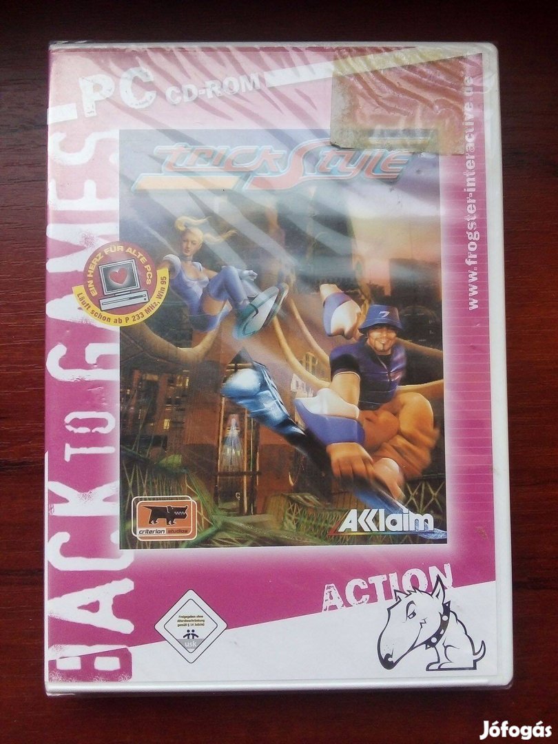 Trickstyle játék pc-re bontatlan csomagolásban