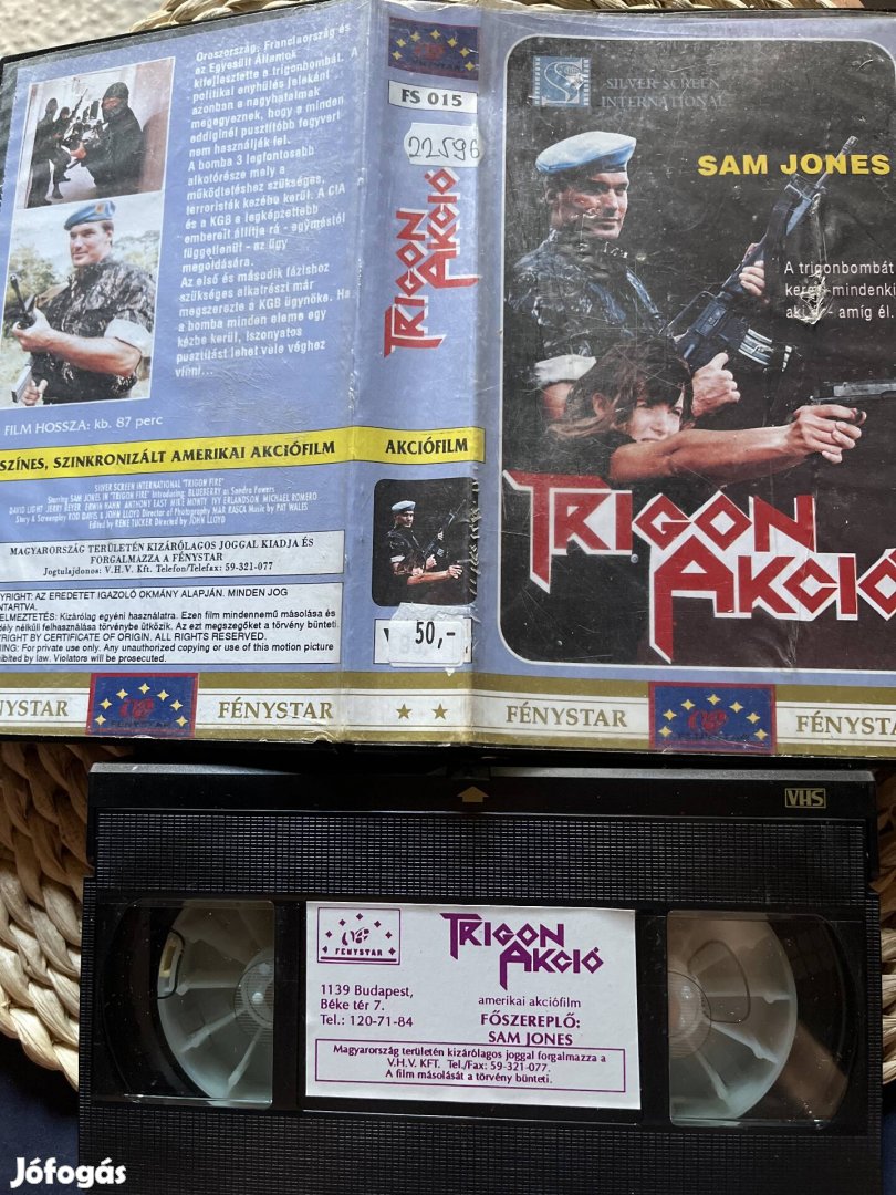 Trigon akció vhs