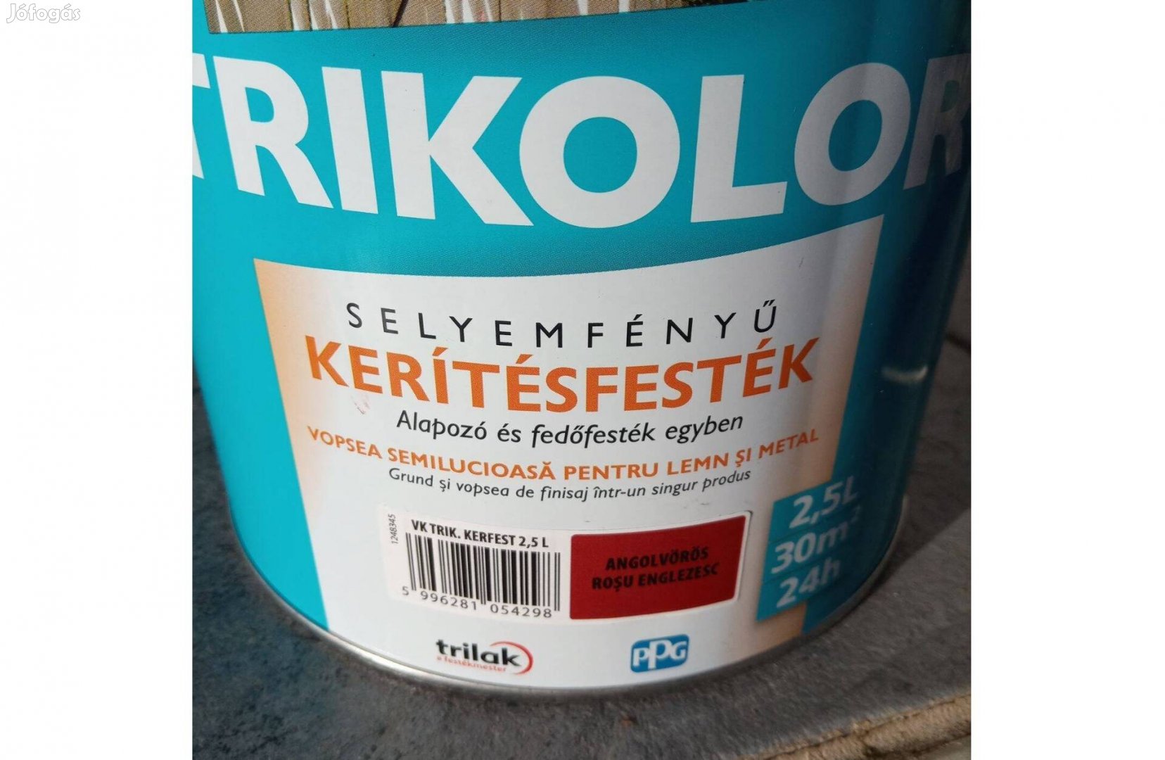 Trikolor kerítésfesték