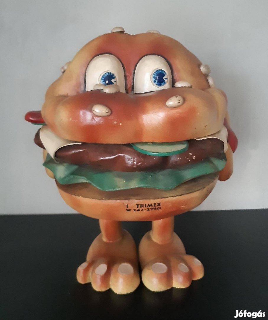 Trimex műanyag hamburger dekoráció