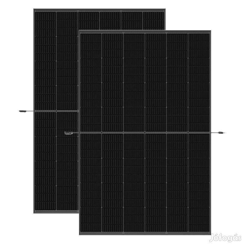 Trina 430W Neg9R.28 fekete keretes Új generációs N-type napelem panel