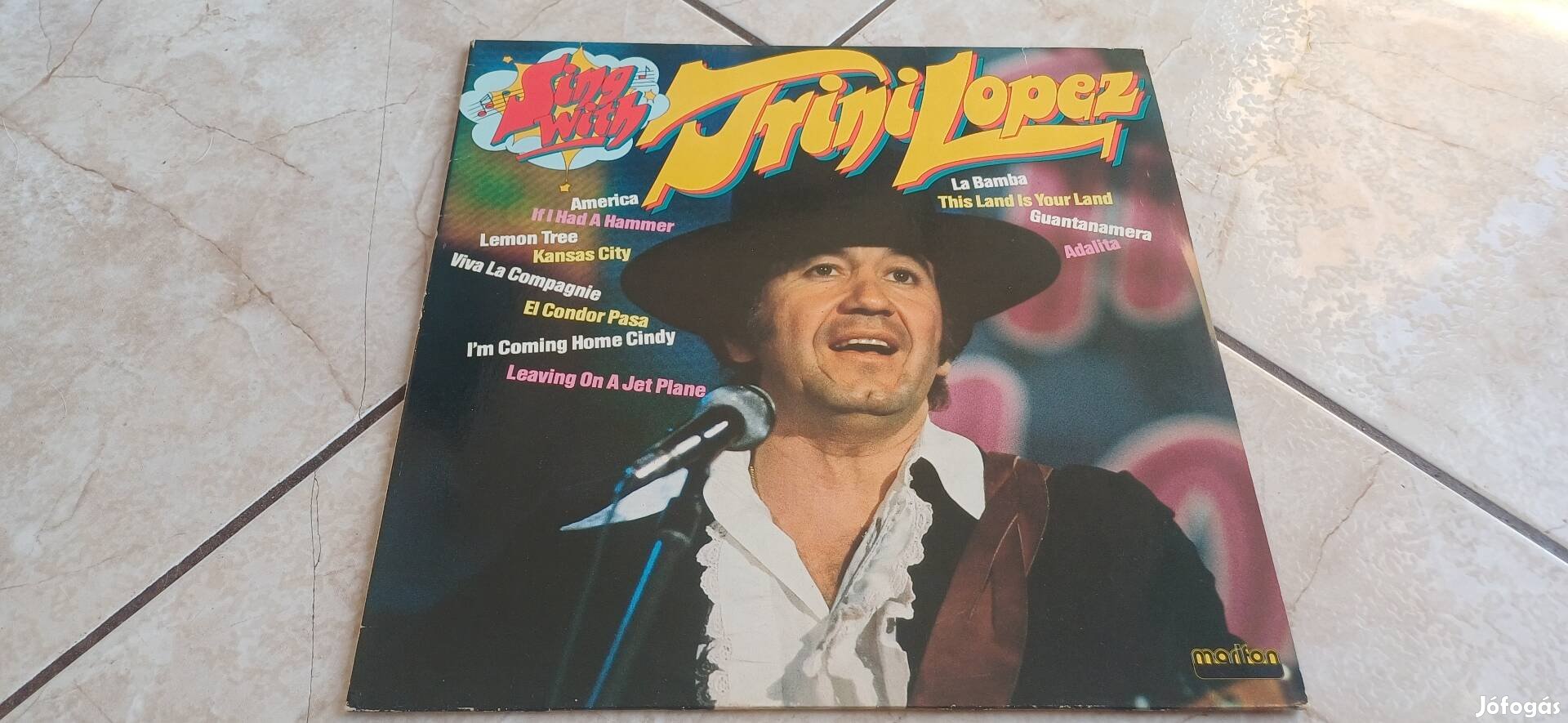 Trini Lopez bakelit hanglemez