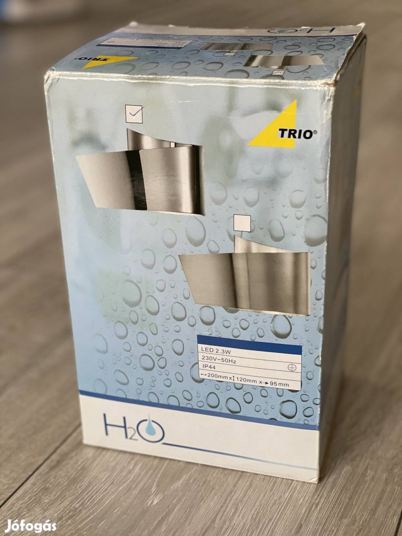 Trio H2O IP44 kül beltéri fali lámpa