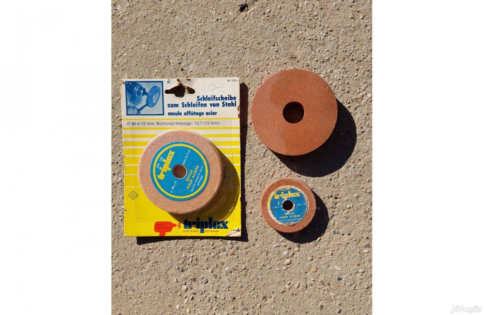 Triplex köszörűkorongok