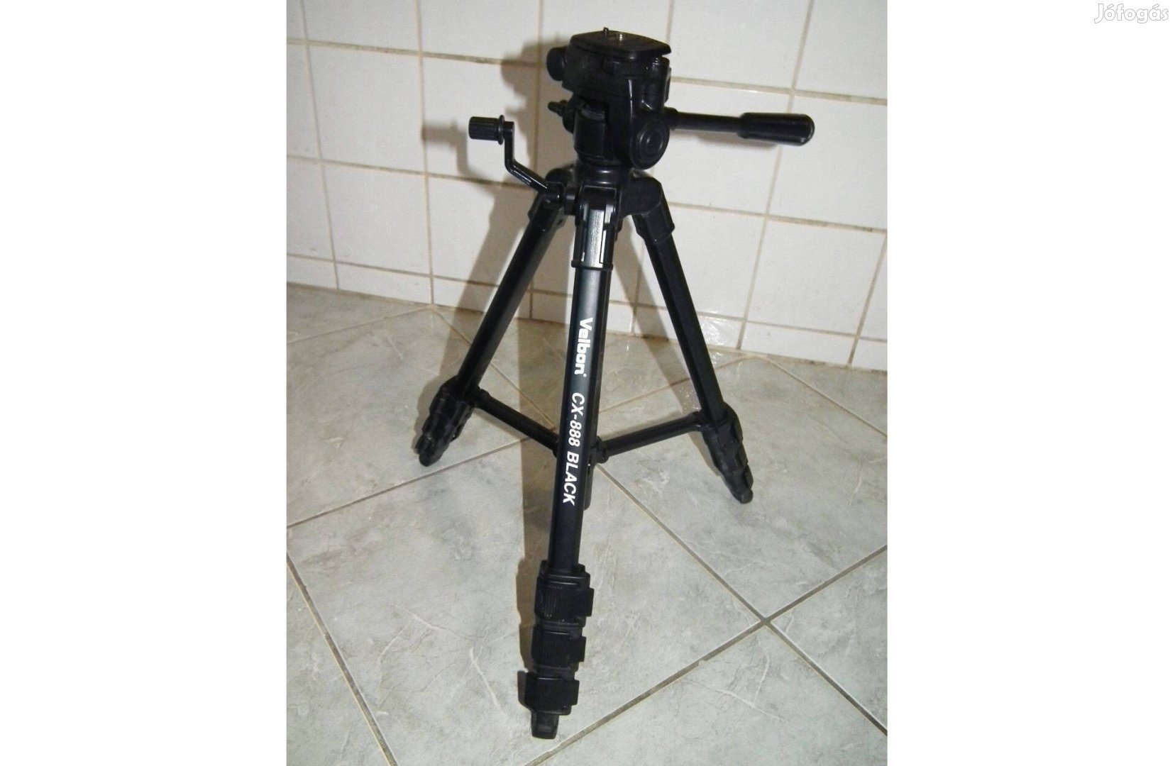 Tripod Velbon CX-888 Black fotó-video állvány kamera állvány