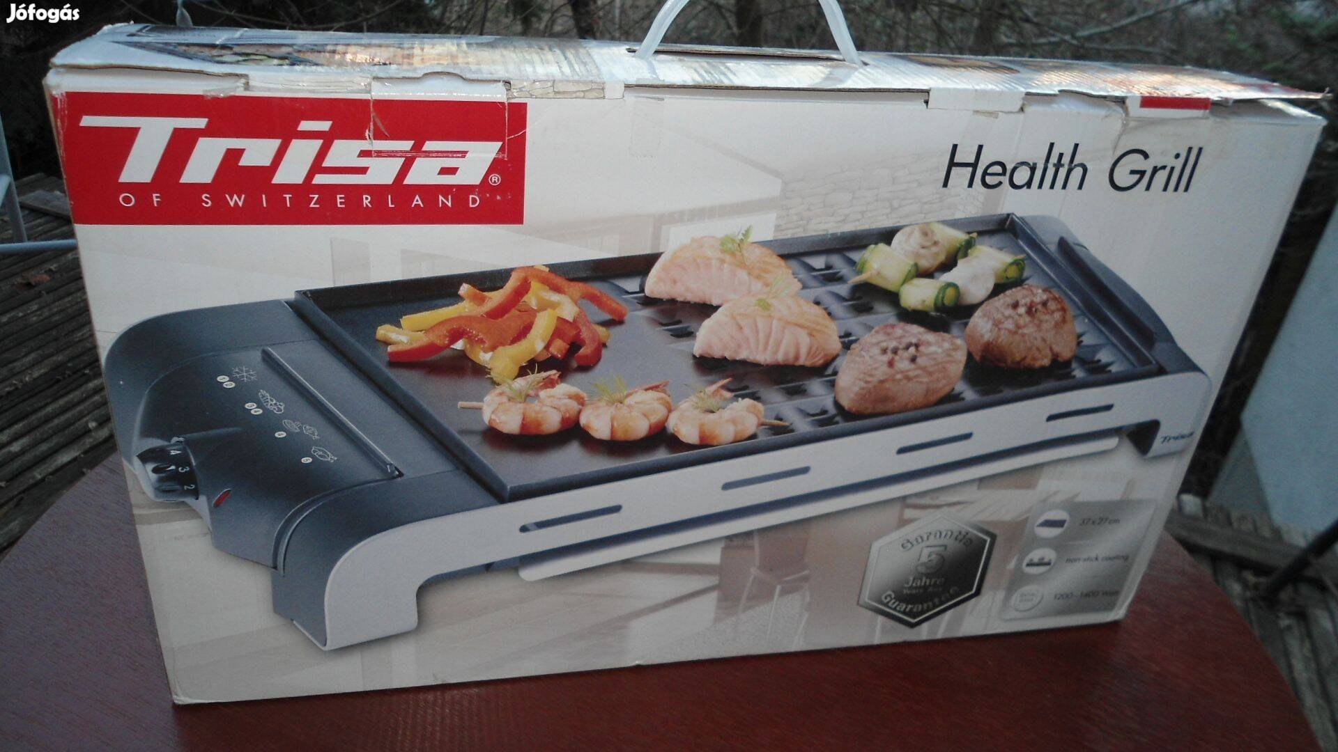 Trisa Health Grill új garanciális asztali grillsütő asztali grill