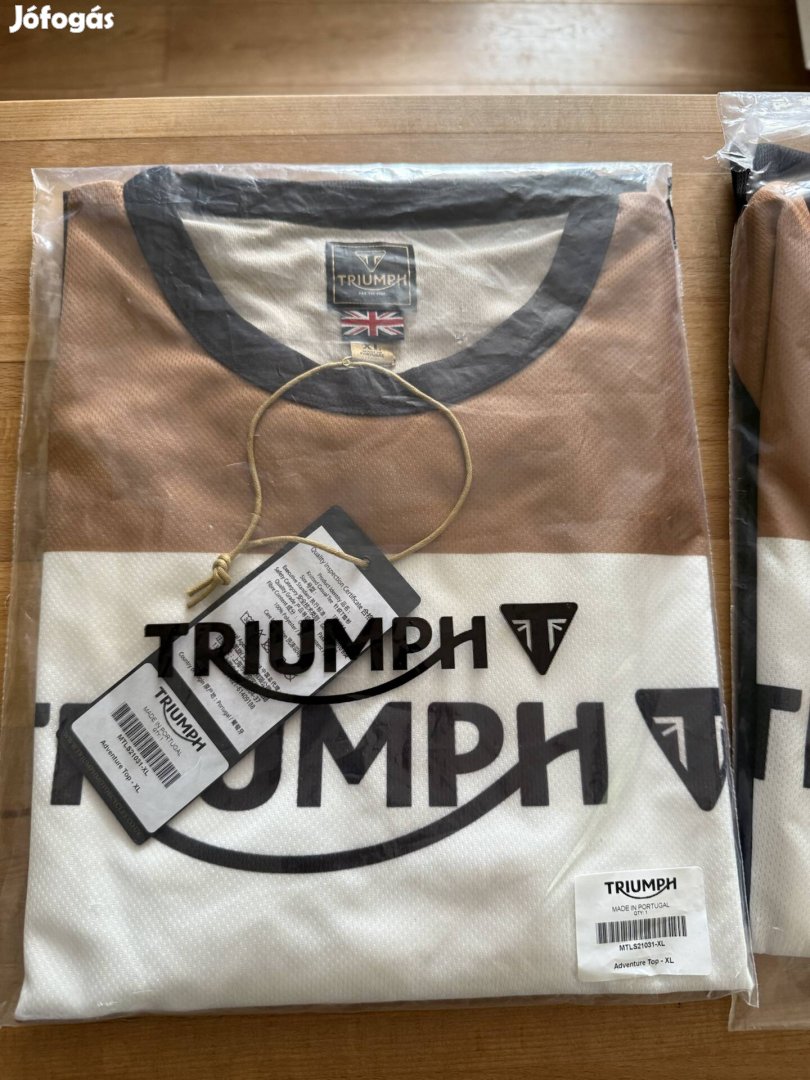 Triumph Adventure Centre póló 