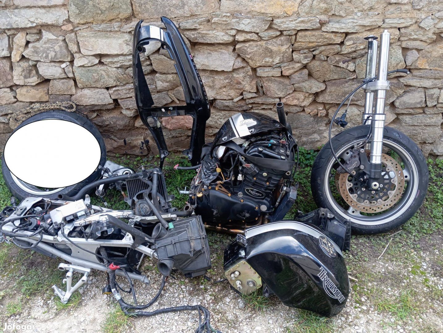 Triumph Speed Triple 955 i alkatrész , motorblokk