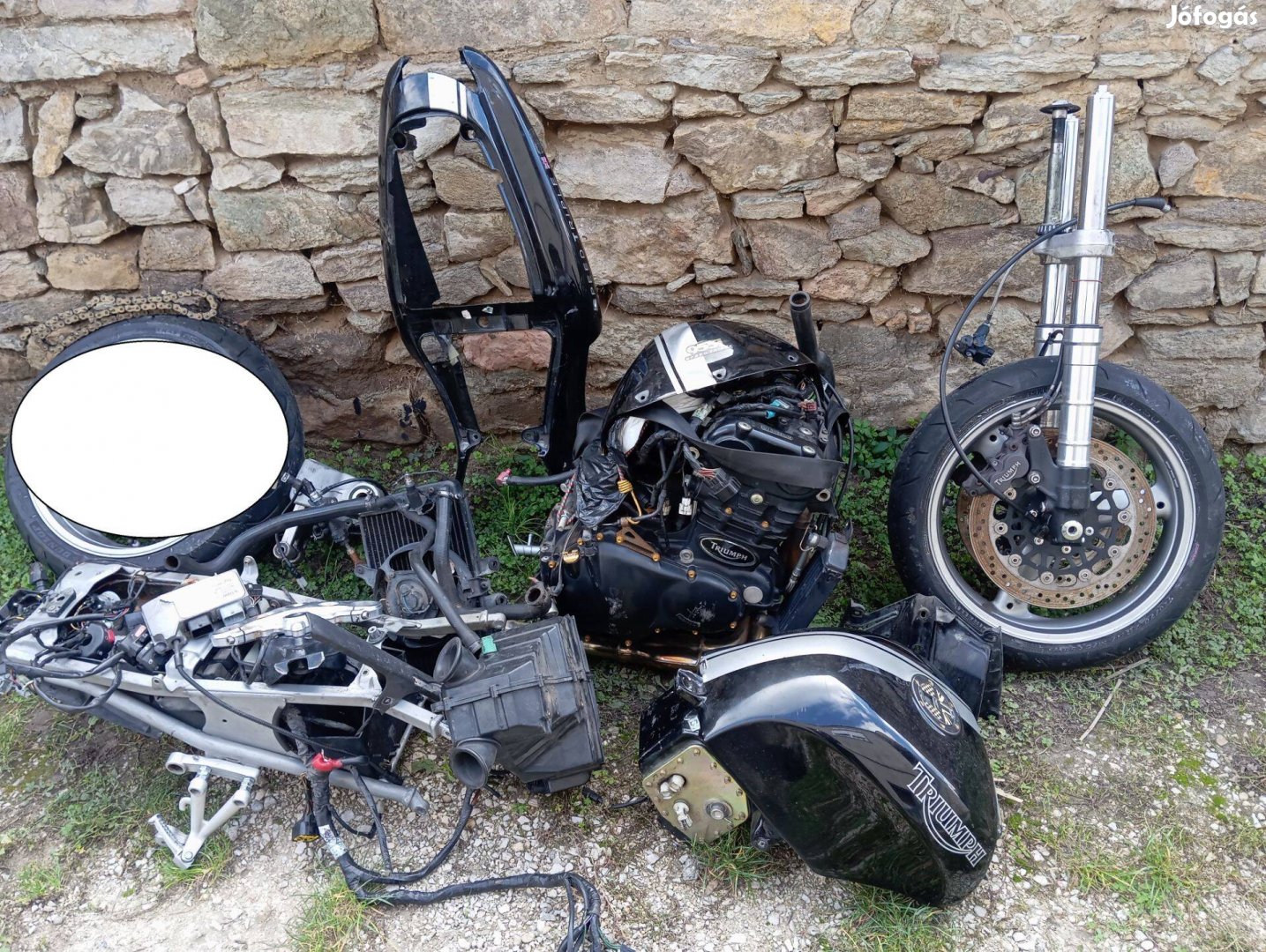Triumph Speed Triple 955 i alkatrész , motorblokk