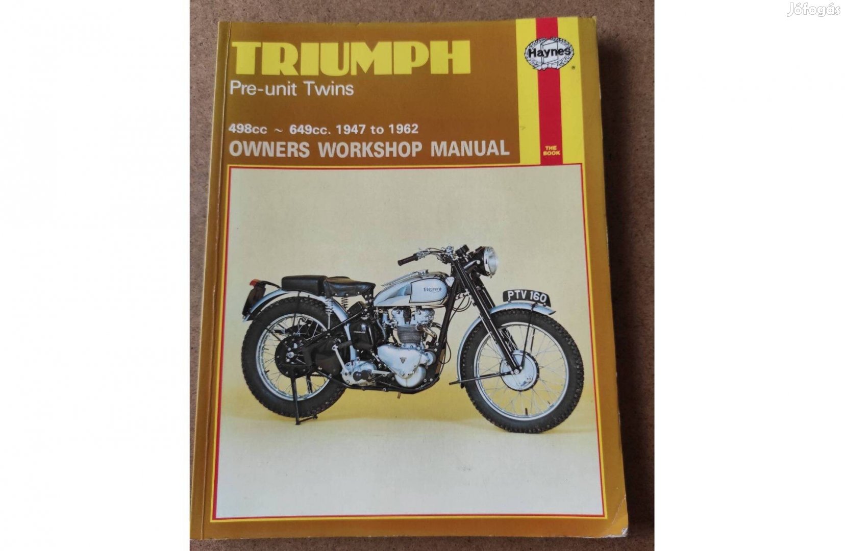 Triumph motorkerékpár 1947-1962 javítási kézikönyv