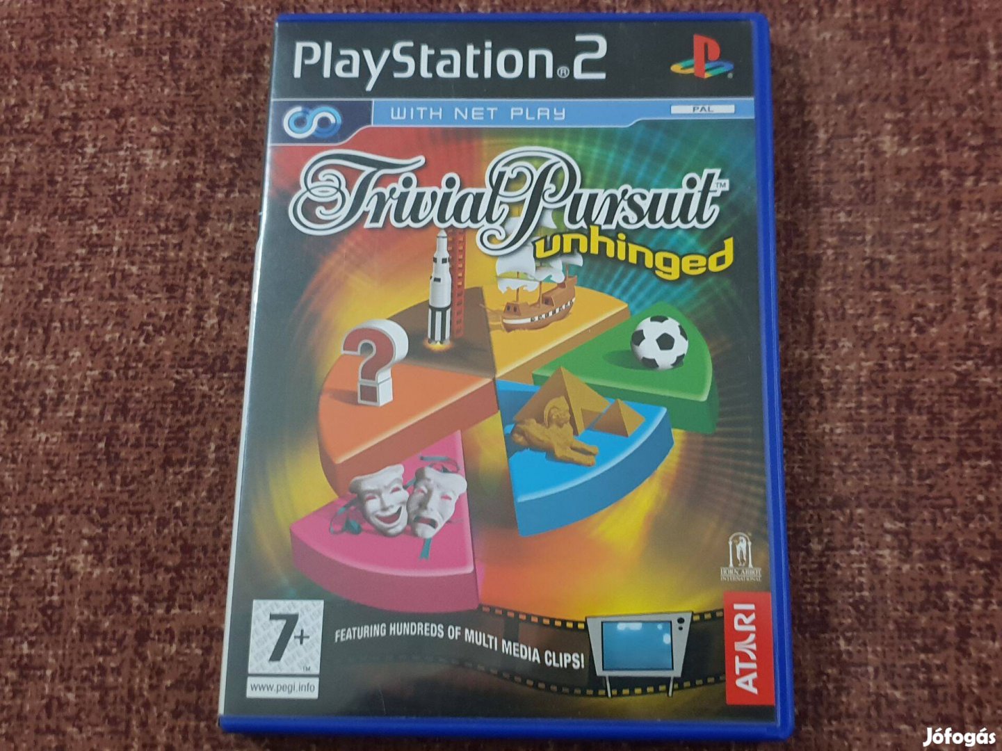 Trivial Pursuit Unhinged Playstation 2 eredeti lemez ( 3000 Ft )