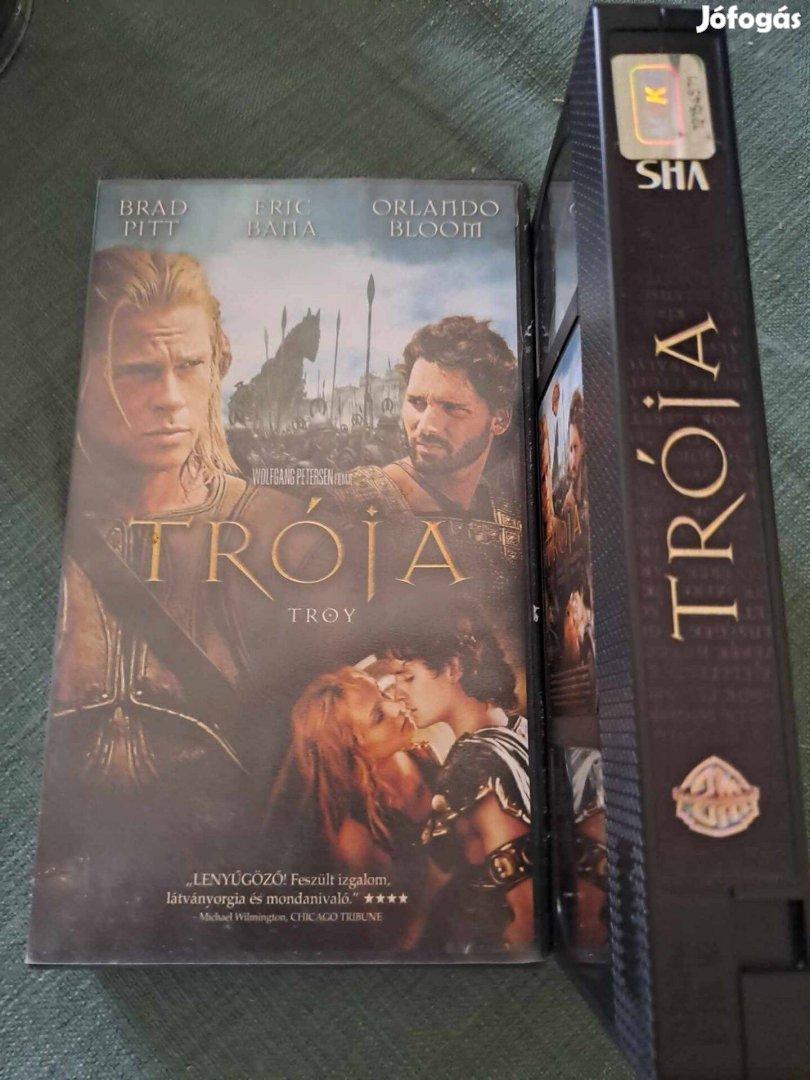 Trója VHS - Brad Pitt főszereplésével